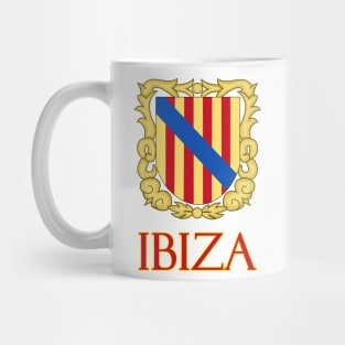 Ibiza, Balearic Islands, Spain - Coat of Arms Design Mug